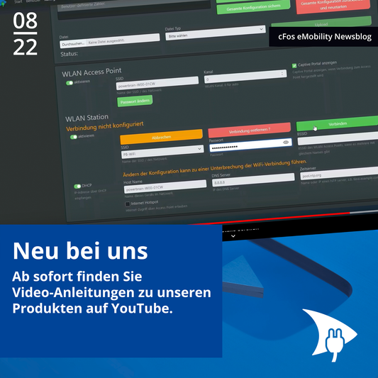 Neu: Video-Anleitungen zur cFos Power Brain Wallbox