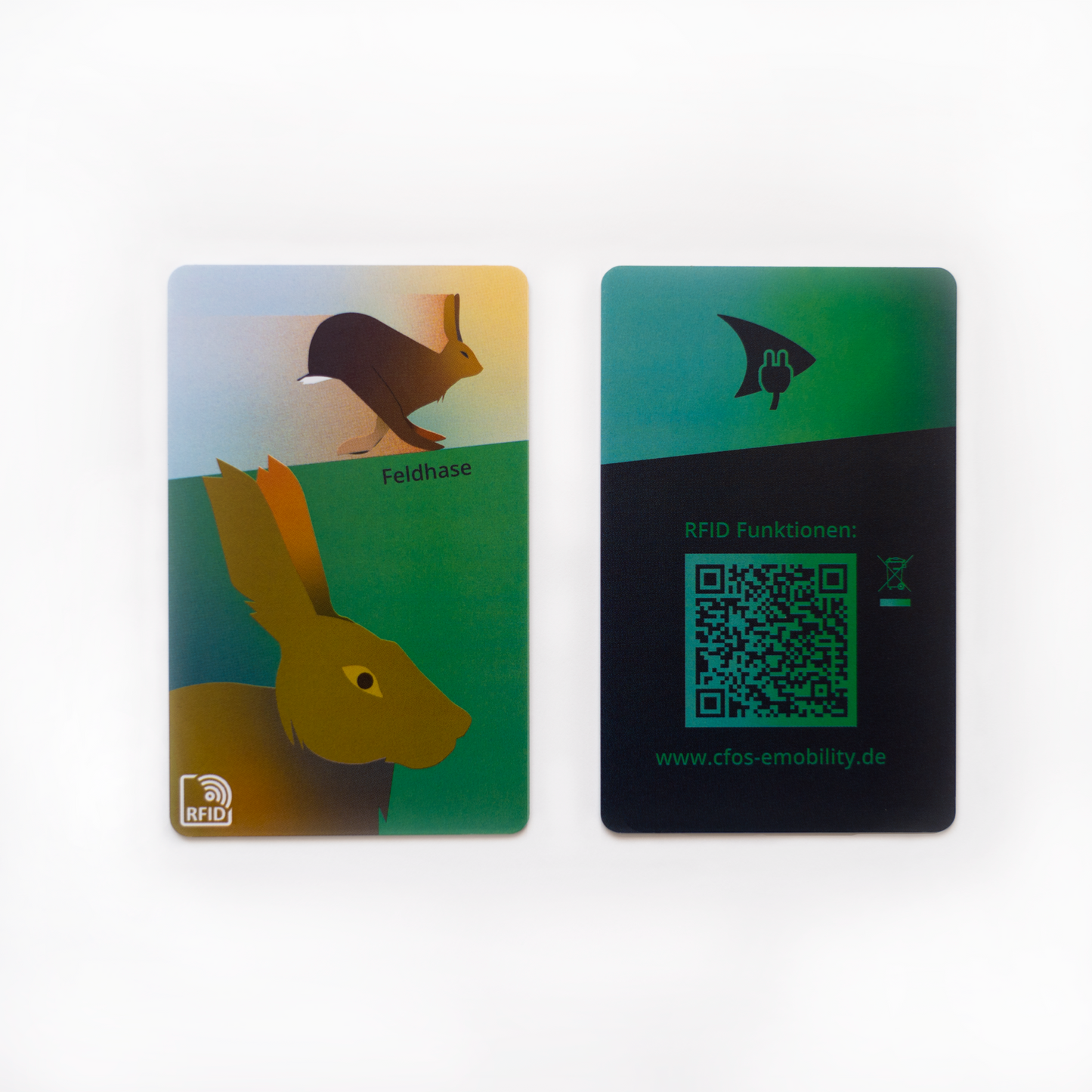 RFID-Karten Motiv "Tiere und Pflanzen"