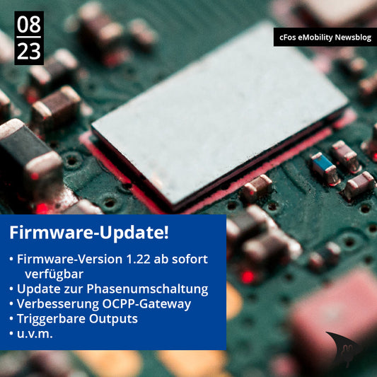 cFos Firmware-Update: Version 1.22